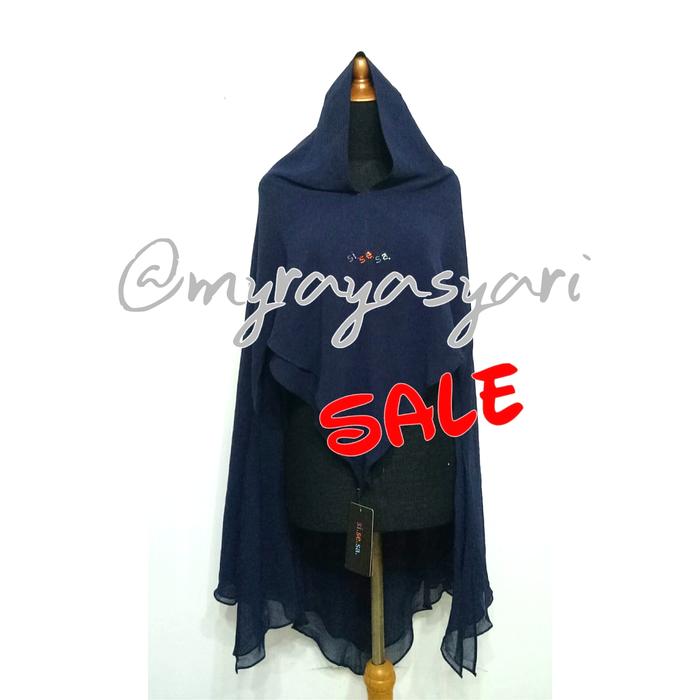 Khimar sisesa short Naomi sale navy blue