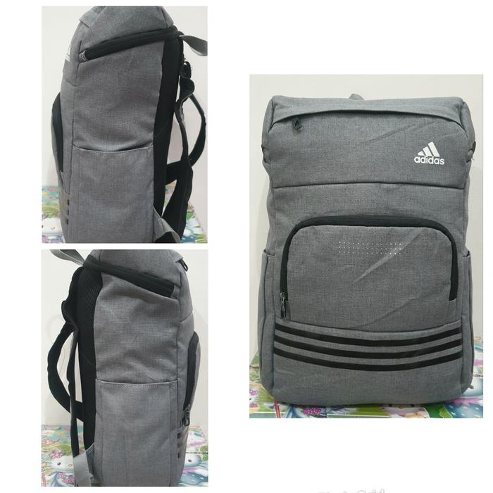 tas ransel kerja tabung, brand Adidas, second monza