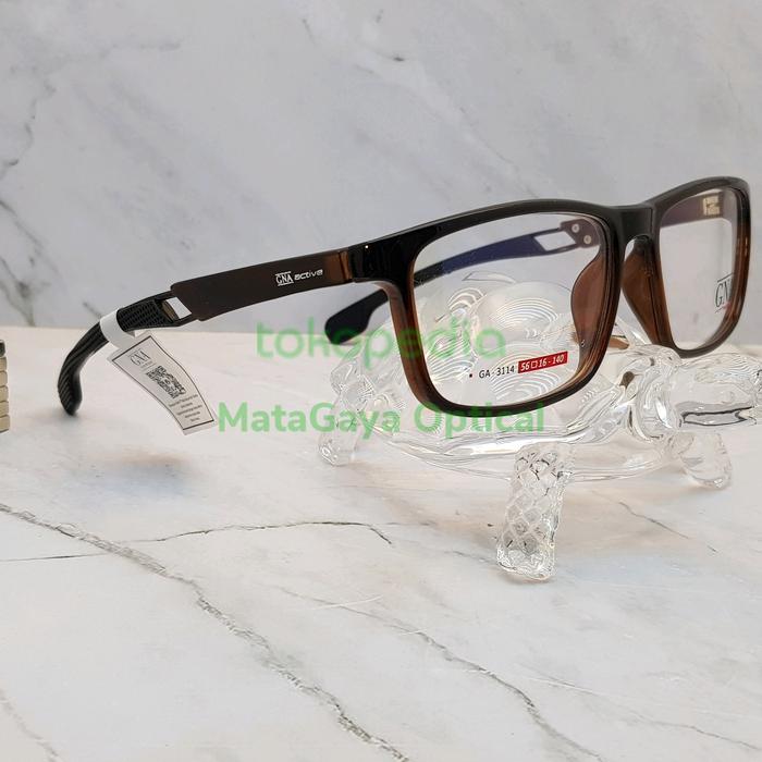 Kacamata Pria Original GNA Active 3114 C3 NEW BEST SELLER