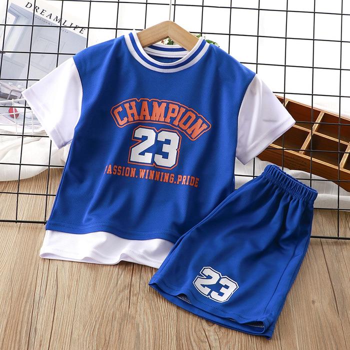 Baju Olahraga Setelan Anak / Baju Santai Anak - JSB05