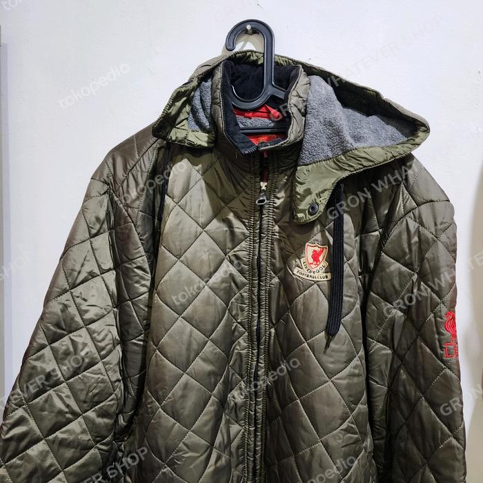 Original Authentic Dsquared Puffa Jacket Hoodie LFC Liverpool FC