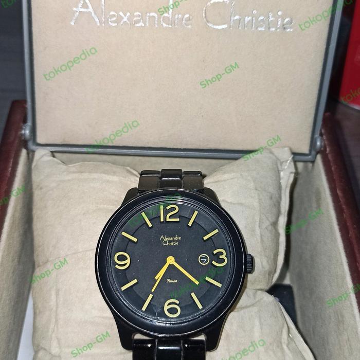 Jam tangan Alexandre Christie pria bekas