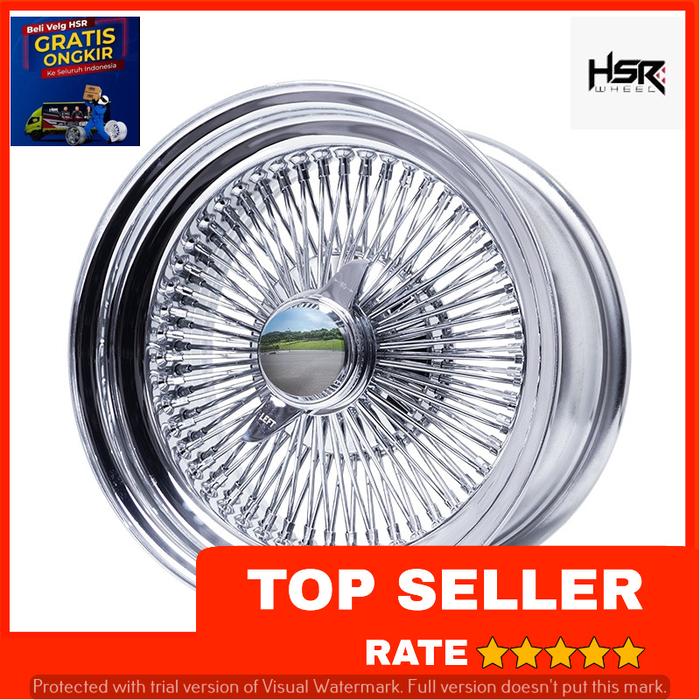 PROMO VELG TERBARU HSR WIRE RING 18 UNTUK PROACE MERCEDES BMW LEXUS