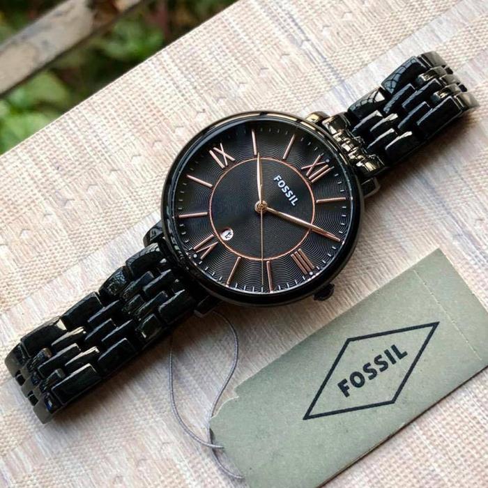 JAM TANGAN WANITA FOSSIL JACQUELINE ES3614 ES 3614 ORIGINAL
