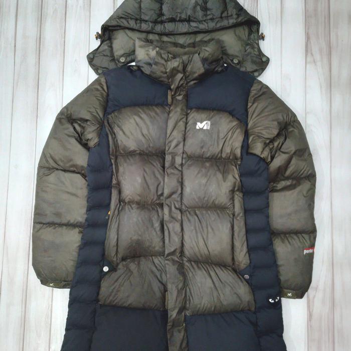Millet down parka jaket parka bulu angsa size L fit XL s3c0nd