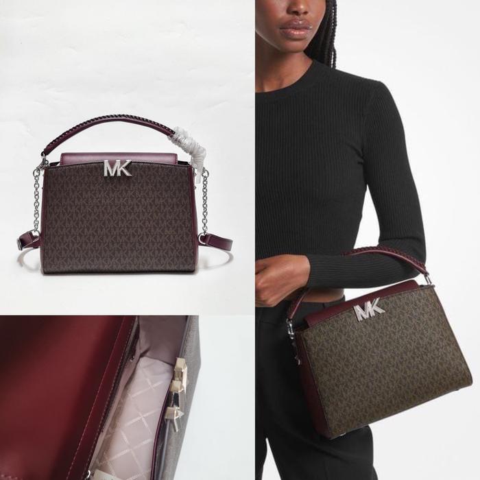MK KARLIE MD TH SATCHEL 27x18x11