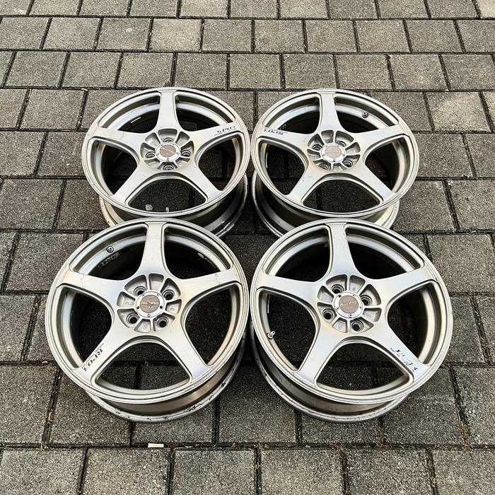 Velg Original Enkei RP03 tulang R17 4x100 made in Japan lightweight
