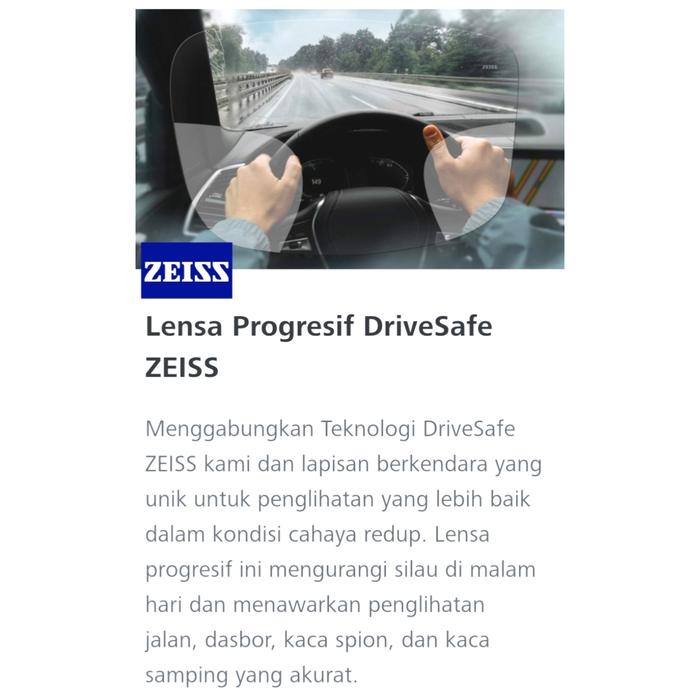 LENSA KACAMATA ZEISS PROGRESIF DriveSafe COAT clear RX