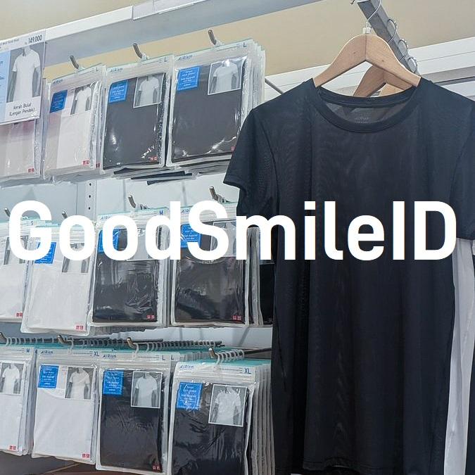 NEW Men Kaos Dalam Pria Crew Neck AIRism Anti Odor T-Shirt Mesh UNIQLO