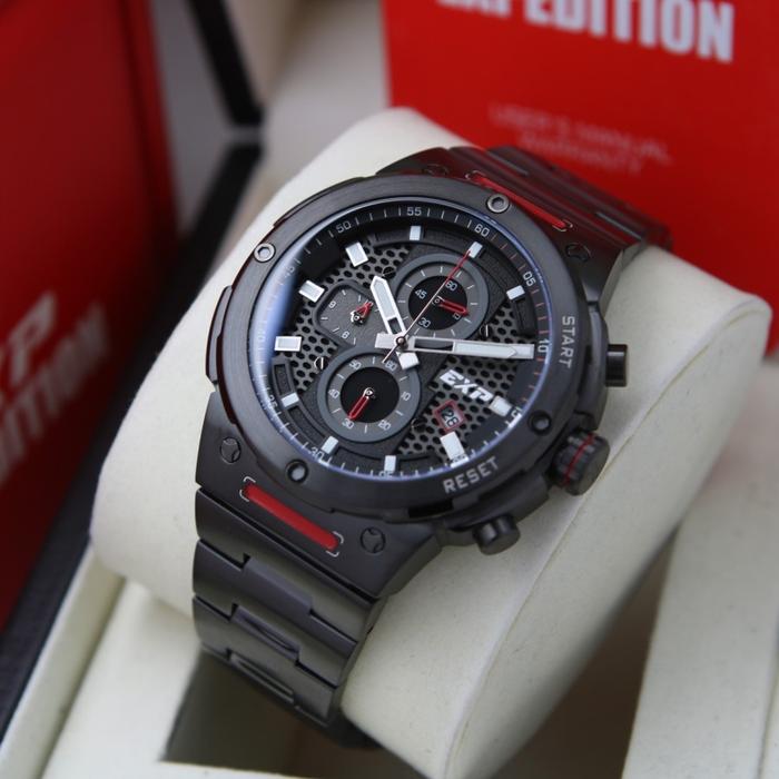 JAM TANGAN PRIA EXPEDITION E 6837 E6837 EXP6837 BLACK RED ORIGINAL