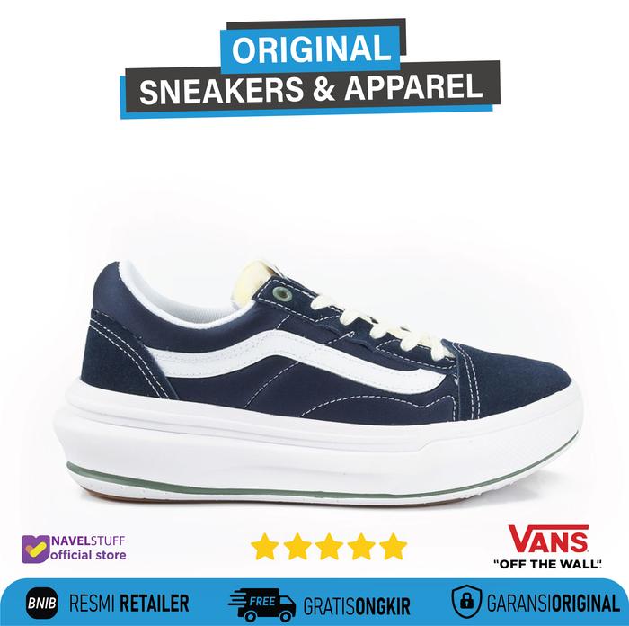 VANS Old Skool Platform Overt Comfycush Pop Color Dress Blues Original