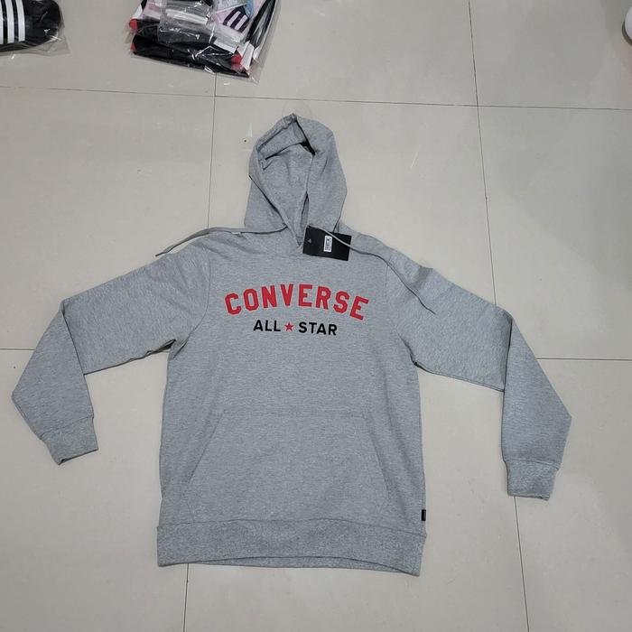 Converse all star hoodie original grey bnwt