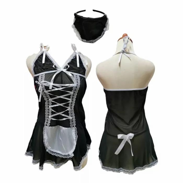 Lingerie Set Sexy Servant Cosplay JUMBO MAID Big Size