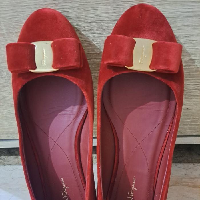 sepatu salvatore ferragamo wanita preloved 2