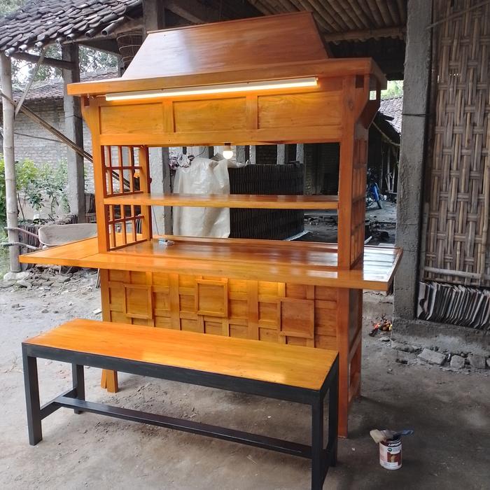 gerobak/rombong angkringan jepang atap joglo custom