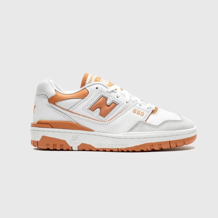 New Balance 550 White Sepia Burnt Orange BB550LSC  NB 550 ORIGINAL