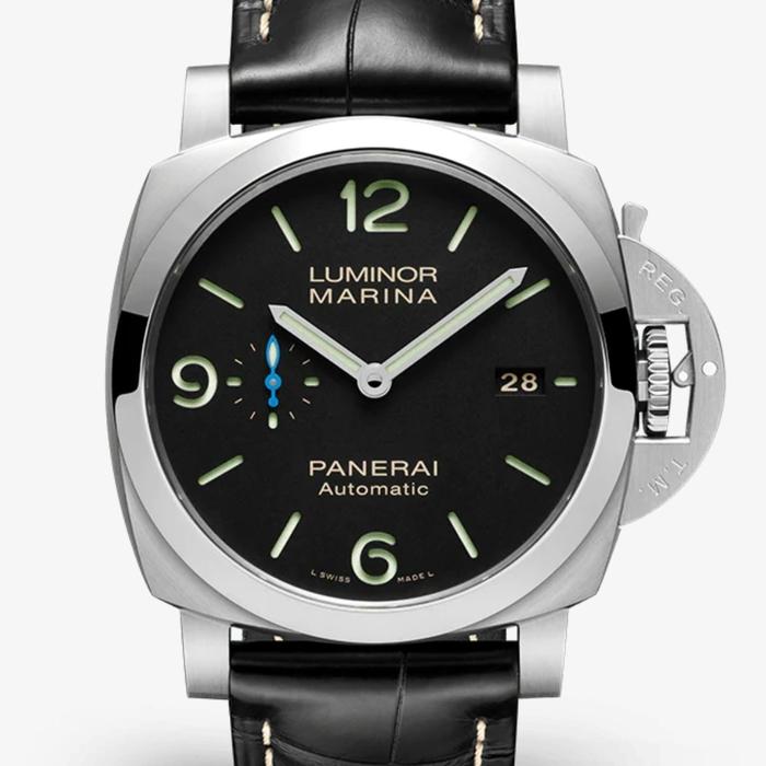 Jam Tangan Panerai Luminor Marina 44 MM Black Dial PAM 1312 PAM1312