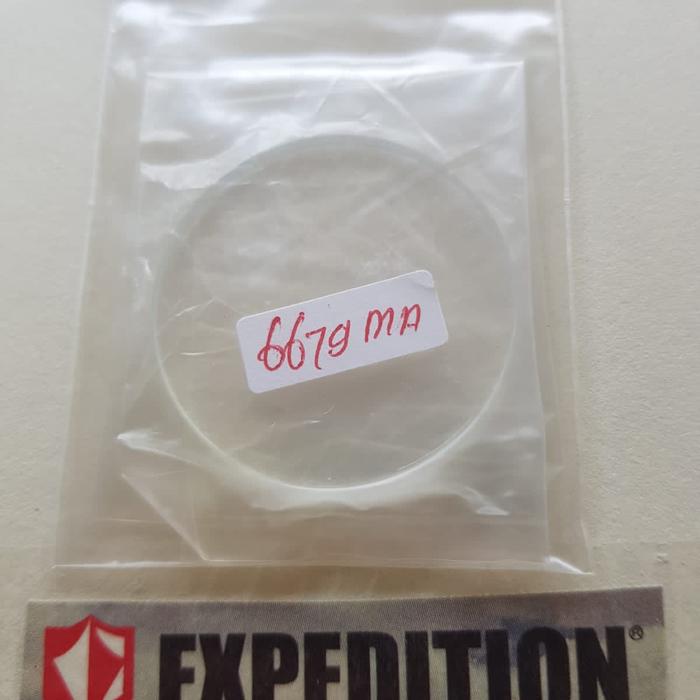 kaca jam tangan pria Expedition 6679 m original