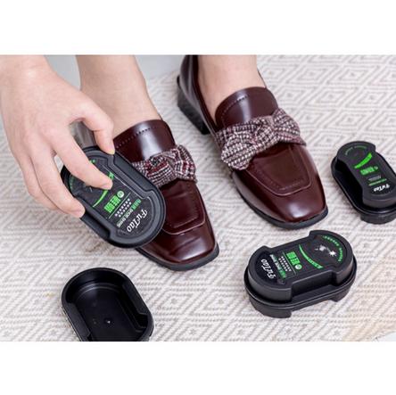 Magic Polish Busa Spons Semir Pembersih Penghitam Kulit Sandal Sepatu
