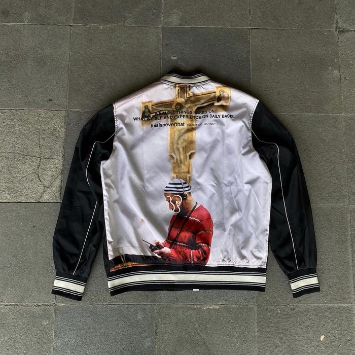 Thisisneverthat Museum Varsity Jacket II
