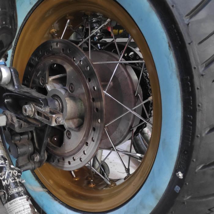 Velg Motor Custom Kaleng + Powder Coating
