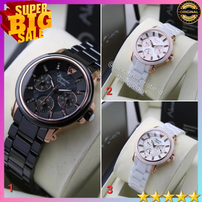 ALEXANDRE ALEXANDER CHRISTY CRISTY WANITA AC23750L CEWEK KERAMIK ORI