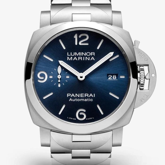 Jam Tangan Panerai Luminor Marina SPECCHIO Blu 44 MM PAM 1316 PAM1316