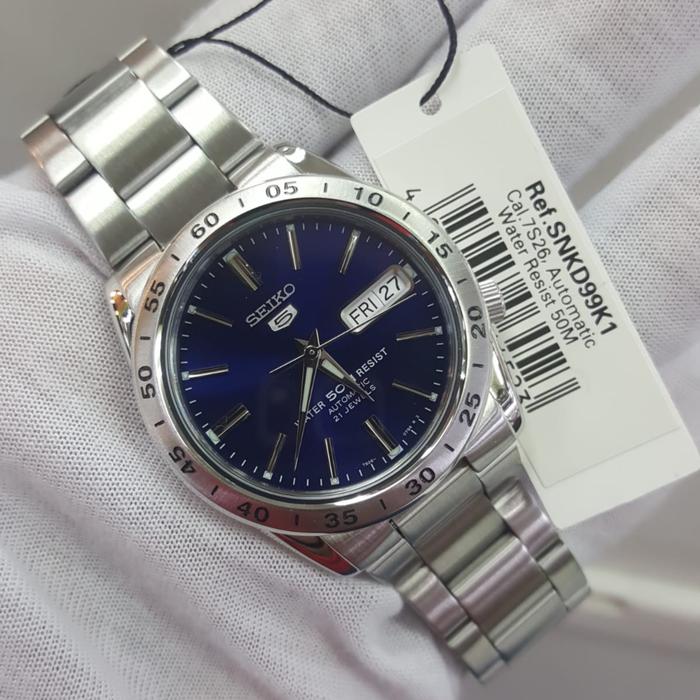 JAM TANGAN PRIA SEIKO 5 SNKD99K1 SNKD99 AUTOMATIC ORIGINAL BERGARANSI