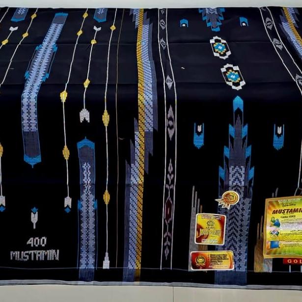 sarung tenun Samarinda Mustamin 200 400 mesres spesial motif SGE SIF