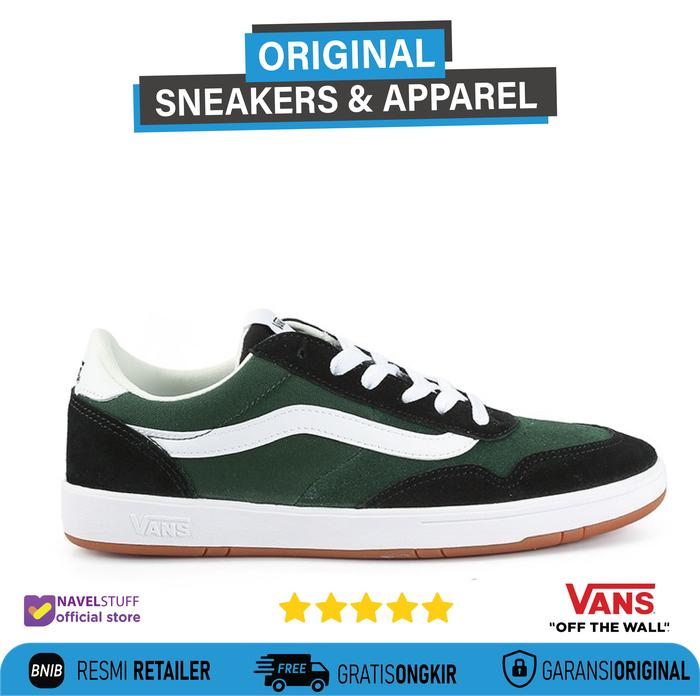 VANS Cruze Too Comfycush Trainer Green/Black Original Resmi BNIB
