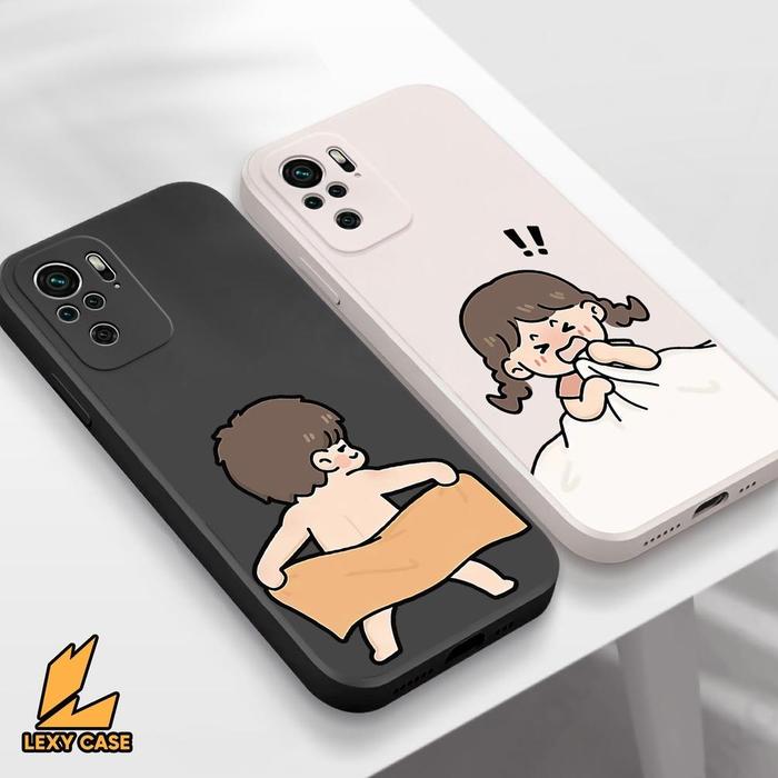 Case Couple Morning Towel SM044 Xiaomi Redmi 9 9A 9C 9T 10 10A 10C