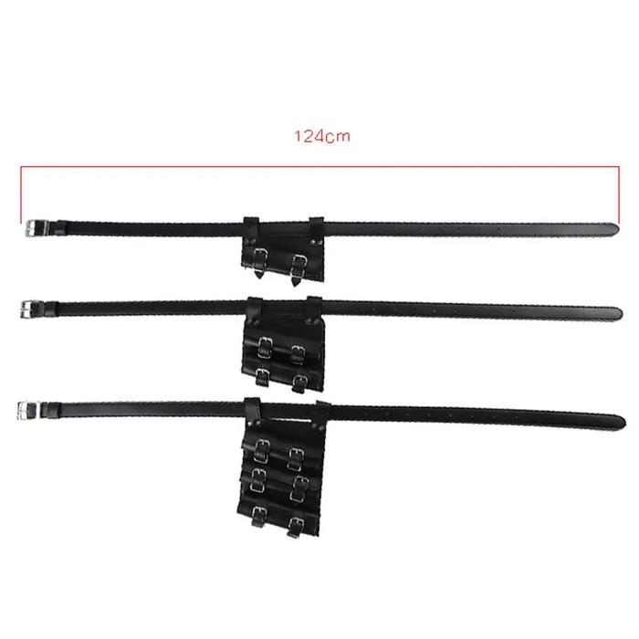 Belt Pedang Kulit Sintetis Sarung Pinggang Pedang Jepang Samurai