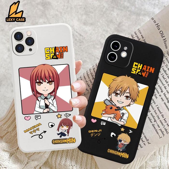 Case Chainsaw Man Denji Makima Keren SM121 REALME C11 C12 C15 C17 C20