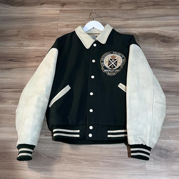 Vintage Varsity Leather University Shop