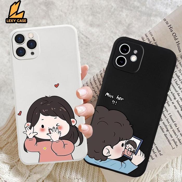 Case Couple Vidcall SM073 Untuk Vivo Y12 Y12S Y16 Y20 Y20S Y21 Y22 Y35