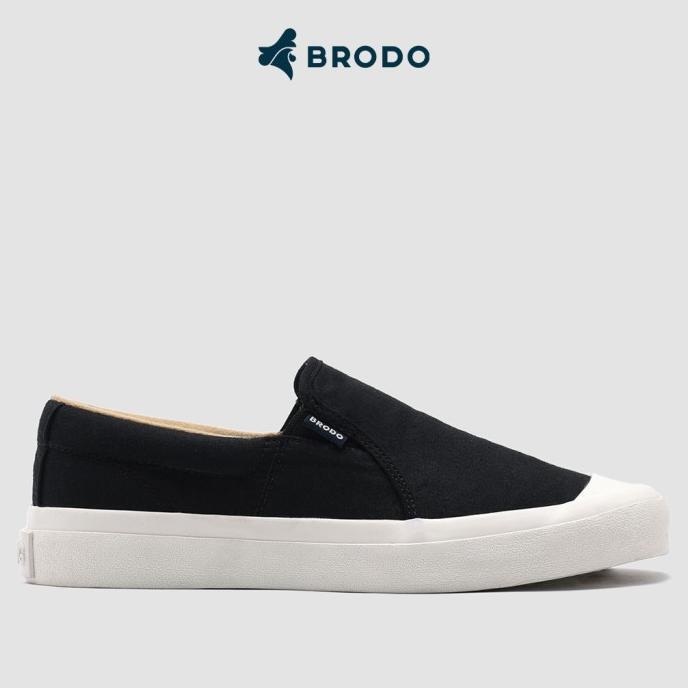 Sneakers Unisex BRODO Vantage V.2 Slip On Black WS