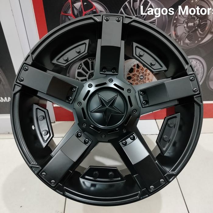 Velg HSR RASTA 2 R18X9 H5X114,3/5X127 ET20 BLACK DOP