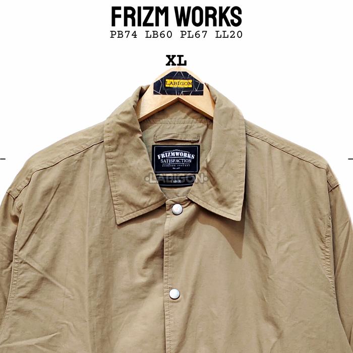 Jaket Coach FRIZMWORKS Original Second Preloved XL025