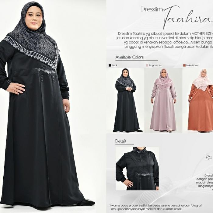 Rabbani Dresslim Taahira M5Z Gamis Mother Size Jumbo 3XL-5XL