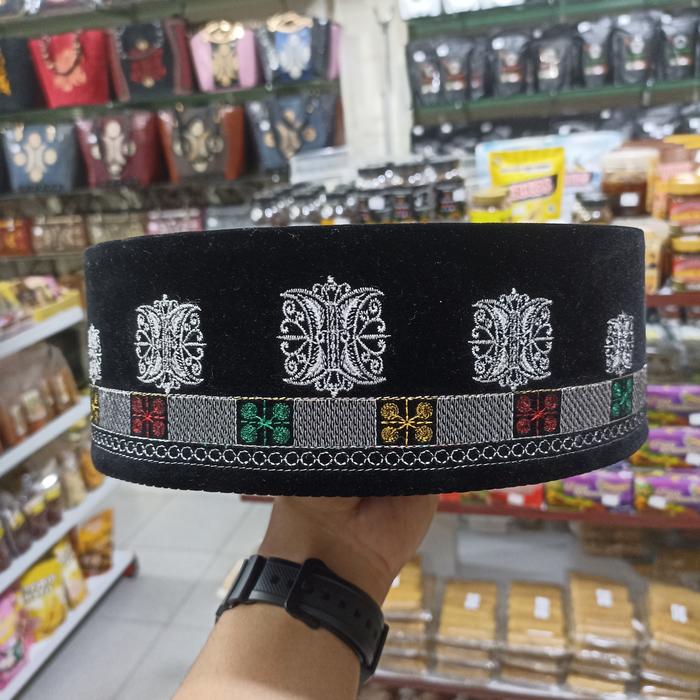 Peci Gayo motif pintu Aceh model keras / Peci gayo khas Aceh