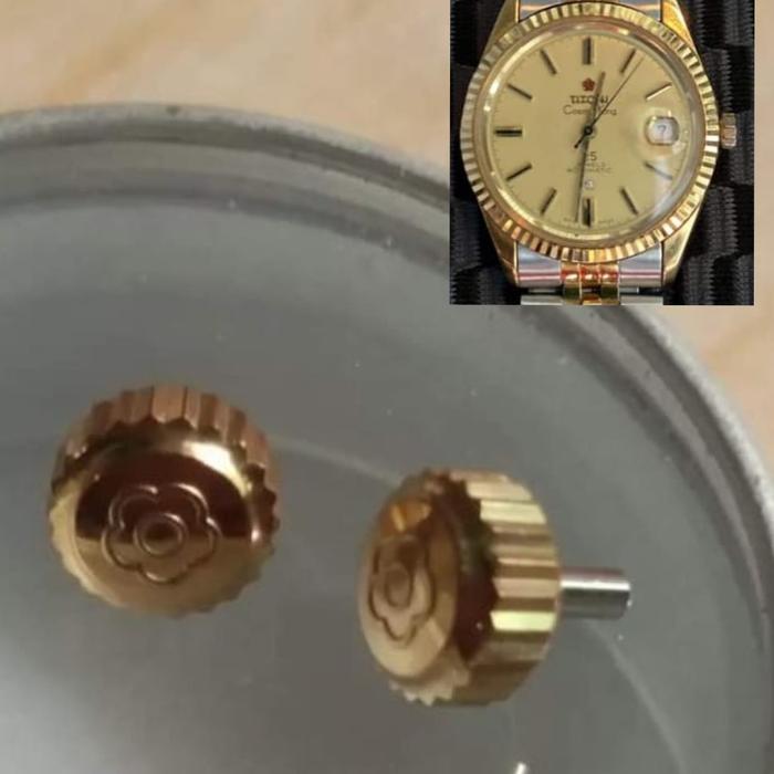Knop Original Jam Titoni Cosmoking dan As Batang Titoni