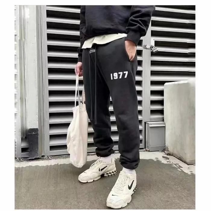 FOG Essentials Fear Of God Jogger Pants Mirror Celana Joger Unisex
