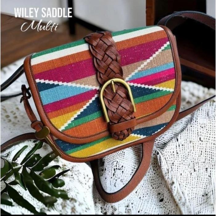 Fossil Wiley Saddle Multi Crossbody Bag
