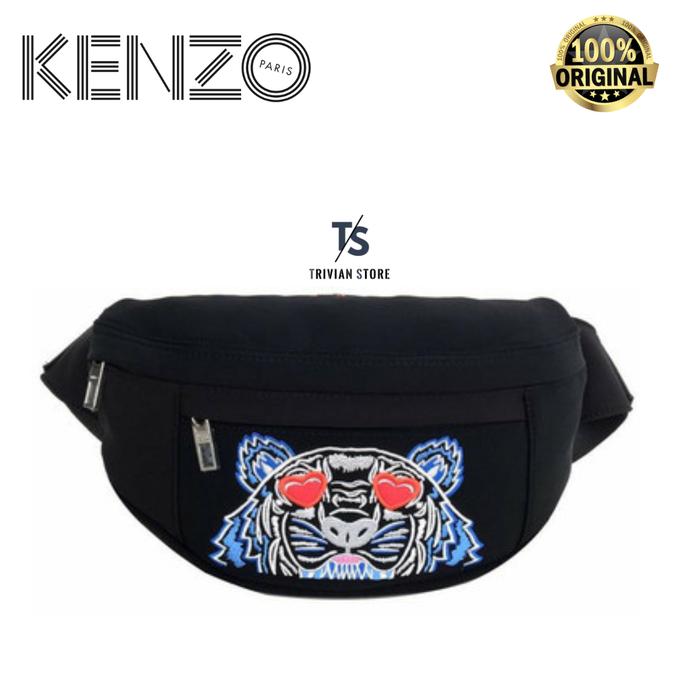 Kenzo's Waistbag Belt Bag Tiger Bumbag Love Eyes ORIGINAL