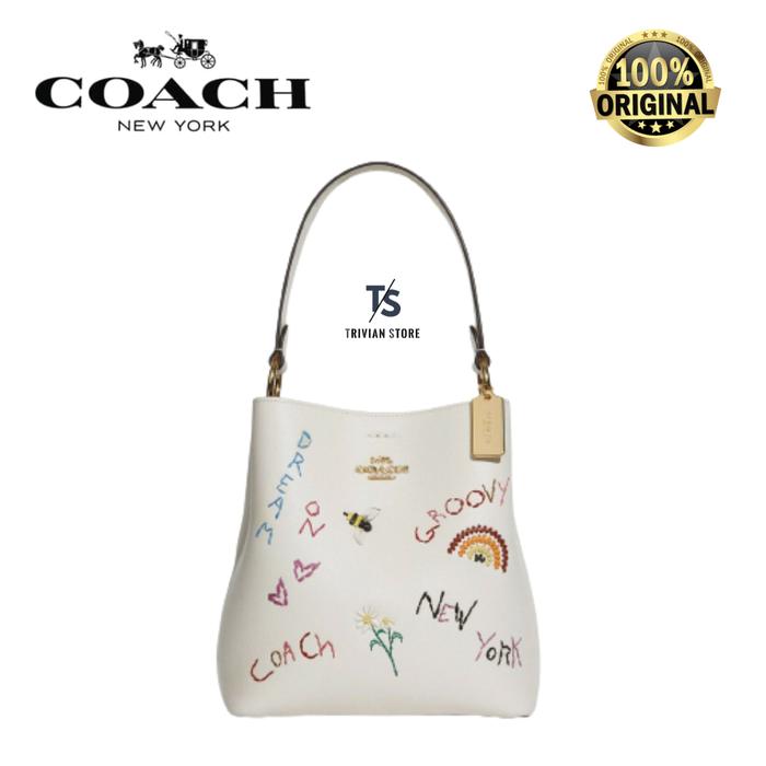 Coach Small Town Bucket Bag With Diary Embroidery limited Edition ORI