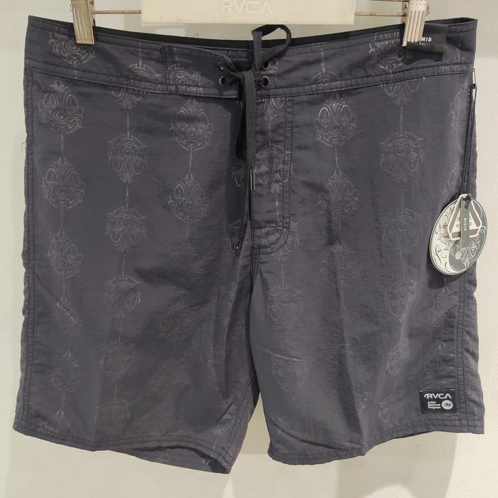 CELANA PENDEK BOARDSHORT RVCA MISTER CARTOON SMILE BLA