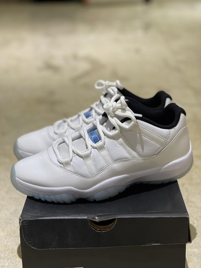 AIR JORDAN 11 LOW "LEGEND BLUE" ORIGINAL AUTHENTIC SNEAKERS 100%