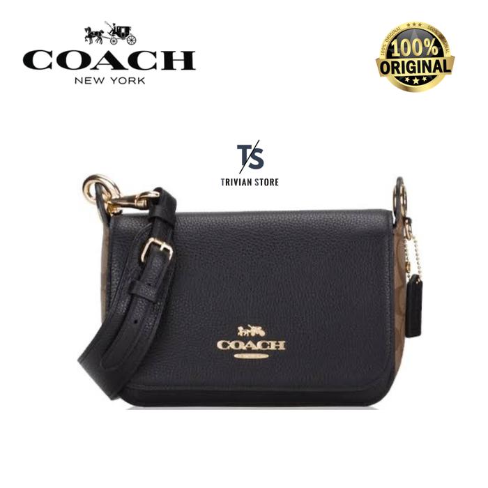 Coach Small Jes Messenger In Signature Canvas ORIGINAL