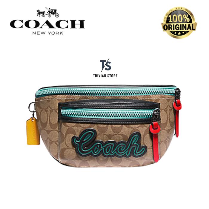 Coach Terrain Belt Bag Waistbag with Coach Print ORIGINAL
