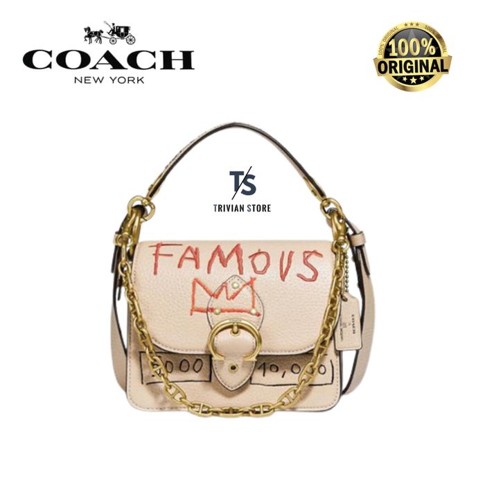 Coach X Jean Michel Basquiat Beat Shoulder Bag ORIGINAL